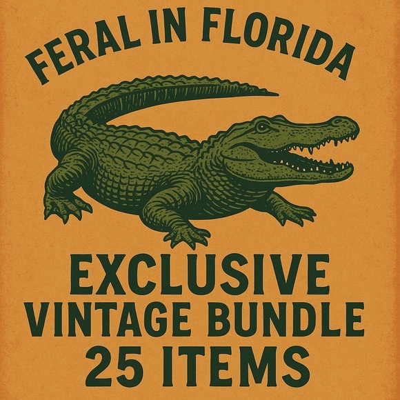 Feral in Florida Exclusive!Bundle of 25 Vintage Clothing Items Woman's Small 2/4 - Picture 1 of 1